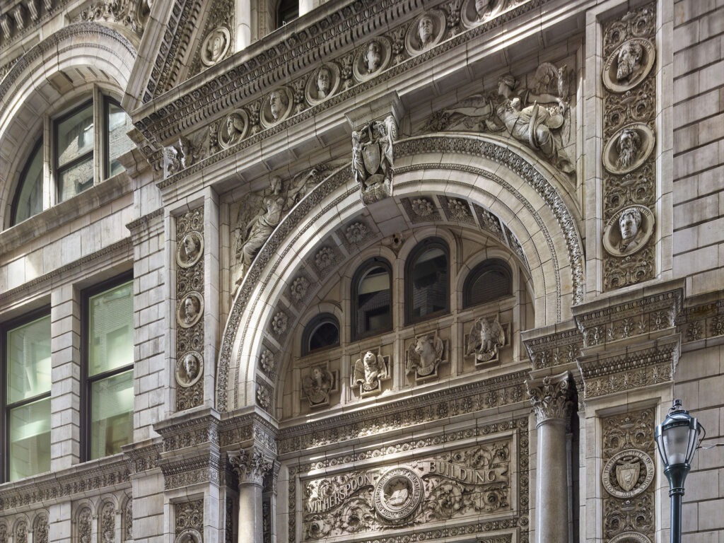 The Witherspoon's exterior details