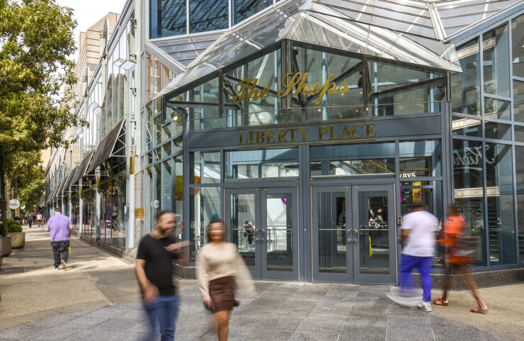 center city apts near luxury shopping