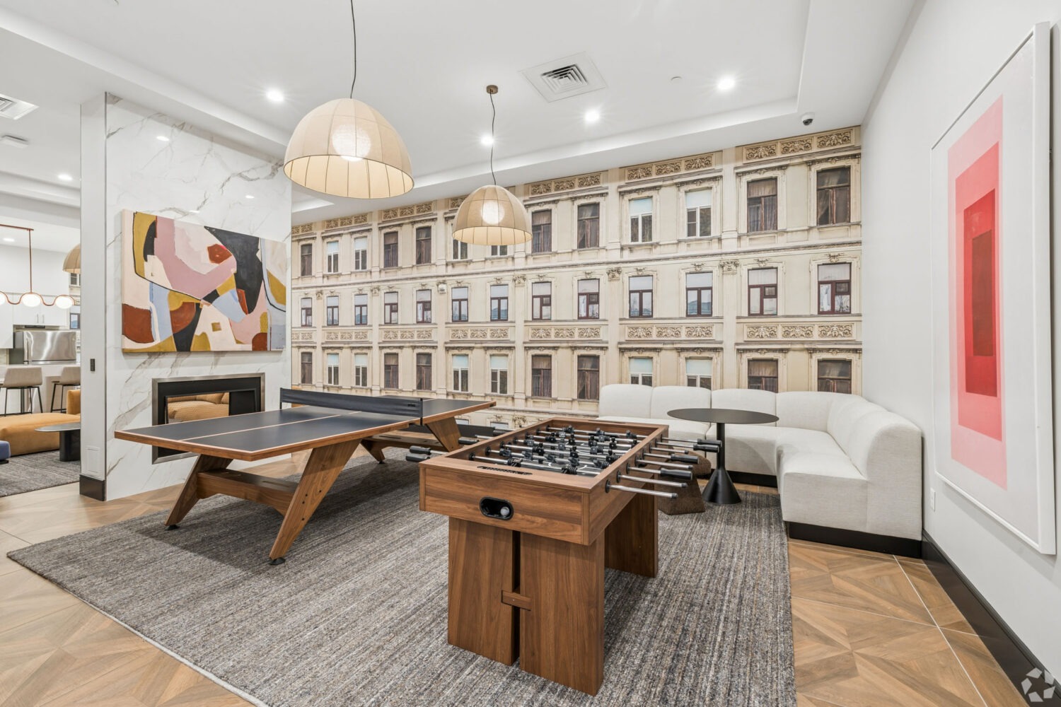 Game Area in the Club Room at The Witherspoon