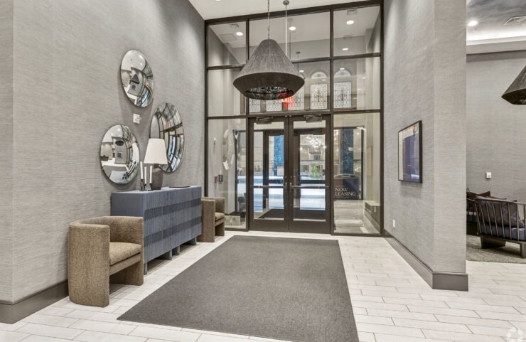 Entrance to The Witherspoon Apartments
