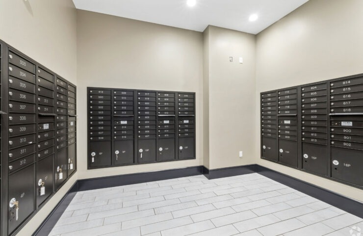 Mail room for your packages and mail