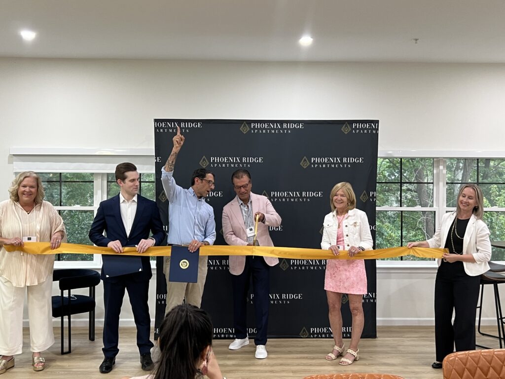Ribbon cutting ceremony